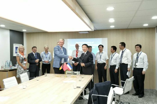MoU signing by CAE and DNW
